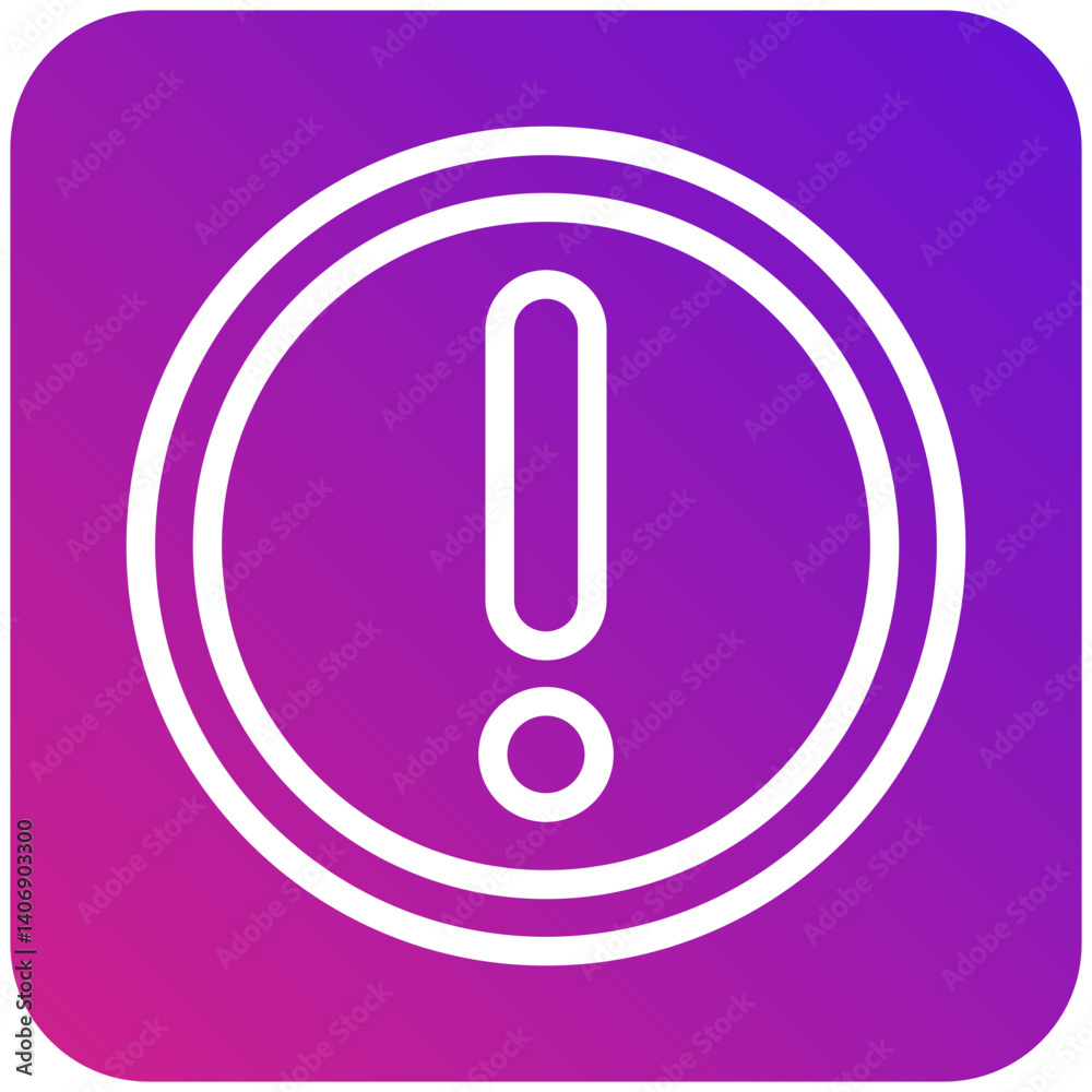 Warning Vector Icon Design Illustration Warning Vector Icon Design Illustration