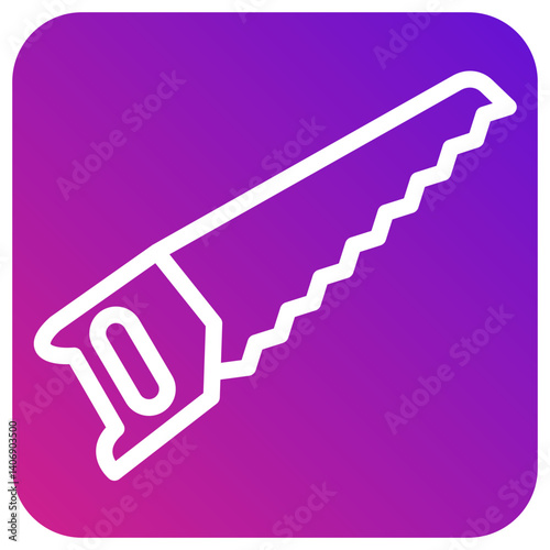 Saw Vector Icon Design Illustration