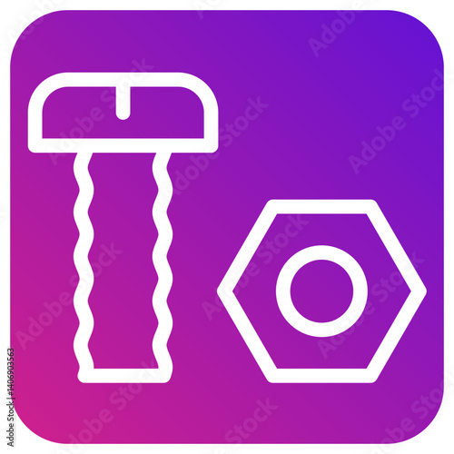 Bolt Vector Icon Design Illustration