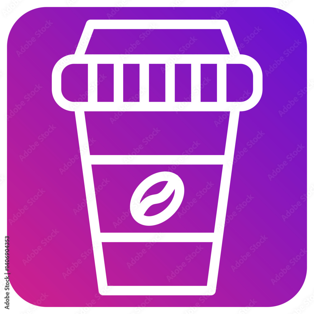 Coffee Vector Icon Design Illustration Coffee Vector Icon Design Illustration