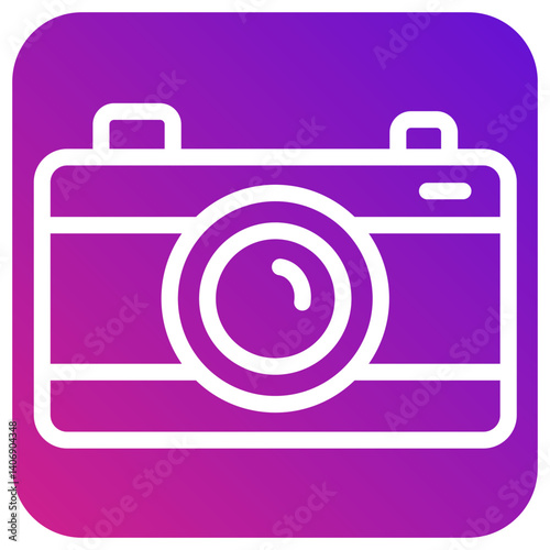 Camera Vector Icon Design Illustration