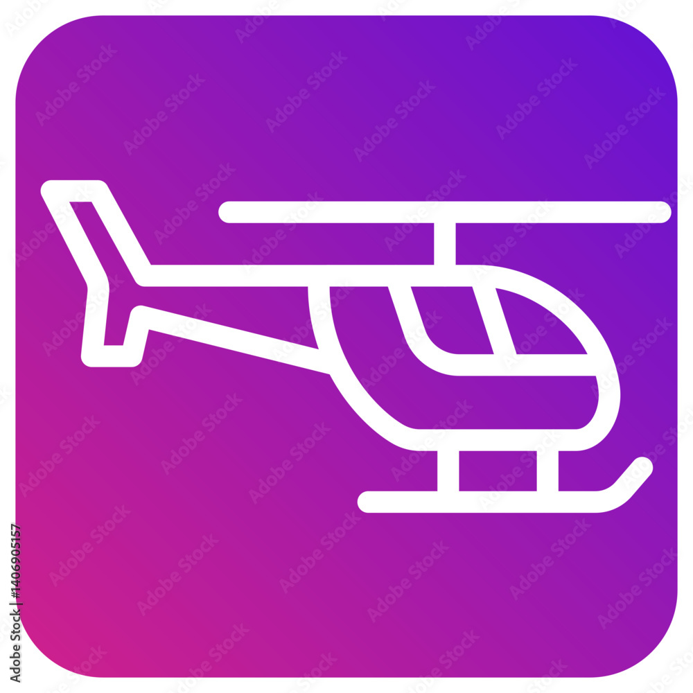 Helicopter Vector Icon Design Illustration Helicopter Vector Icon Design Illustration
