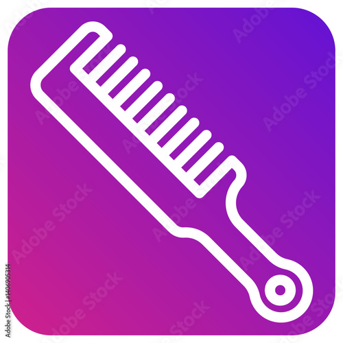 comb Vector Icon Design Illustration