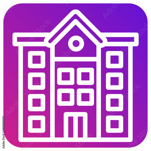Building Vector Icon Design Illustration