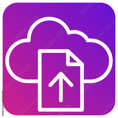 File upload Vector Icon Design Illustration