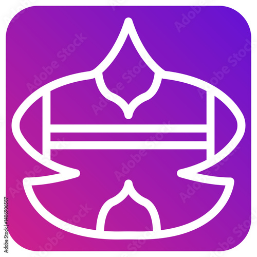 Kite Vector Icon Design Illustration