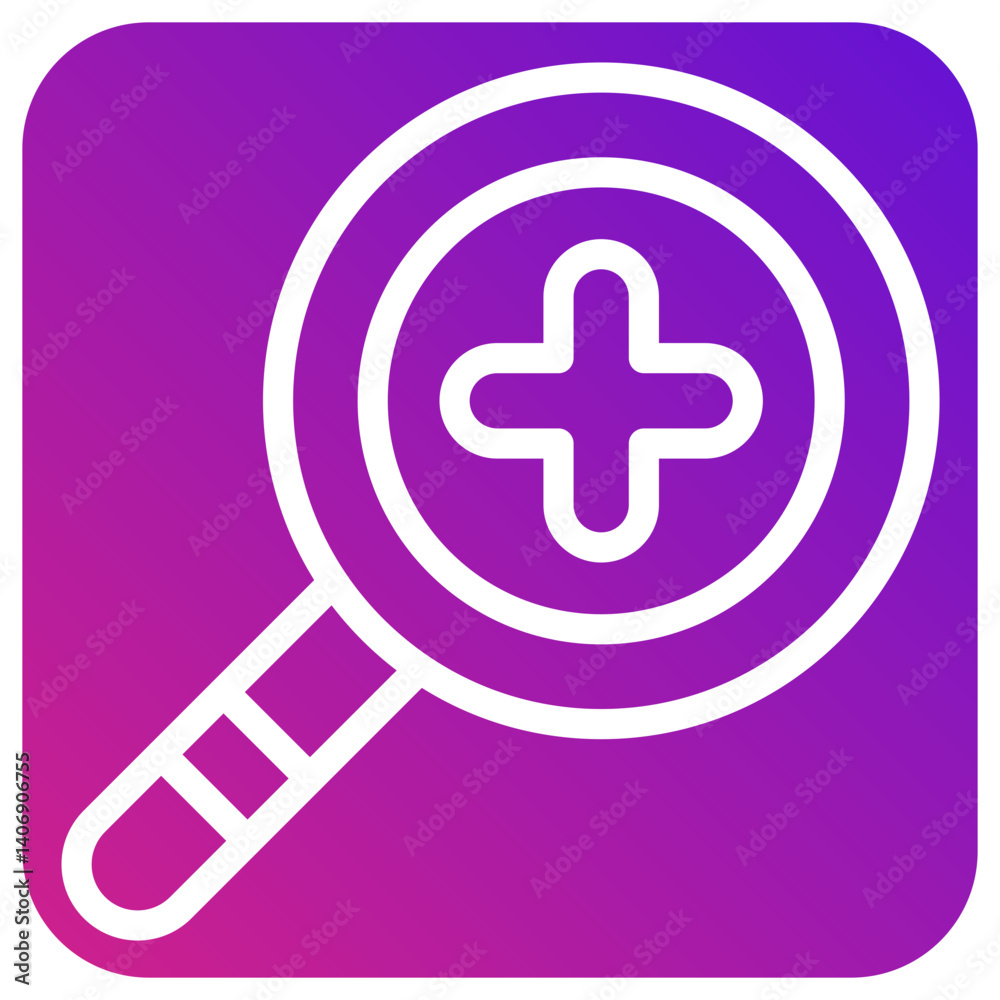 Fototapeta premium Zoom in Vector Icon Design Illustration