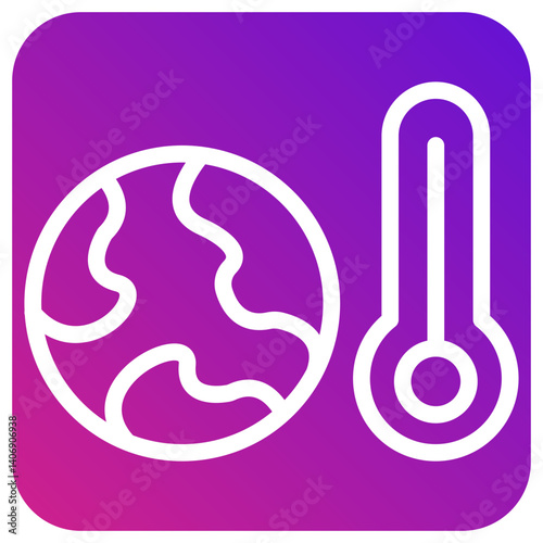 Climate change Vector Icon Design Illustration