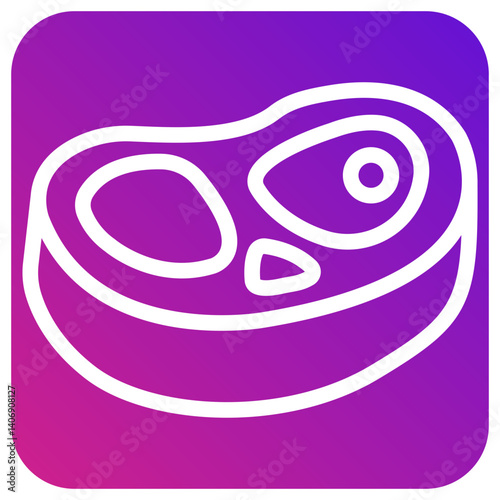 Meat Vector Icon Design Illustration