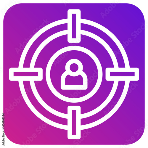 Head hunting Vector Icon Design Illustration