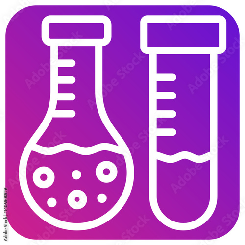 Lab test Vector Icon Design Illustration