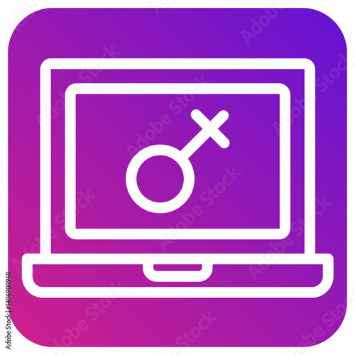 Female Vector Icon Design Illustration