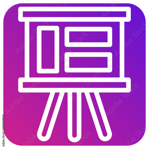Story board Vector Icon Design Illustration