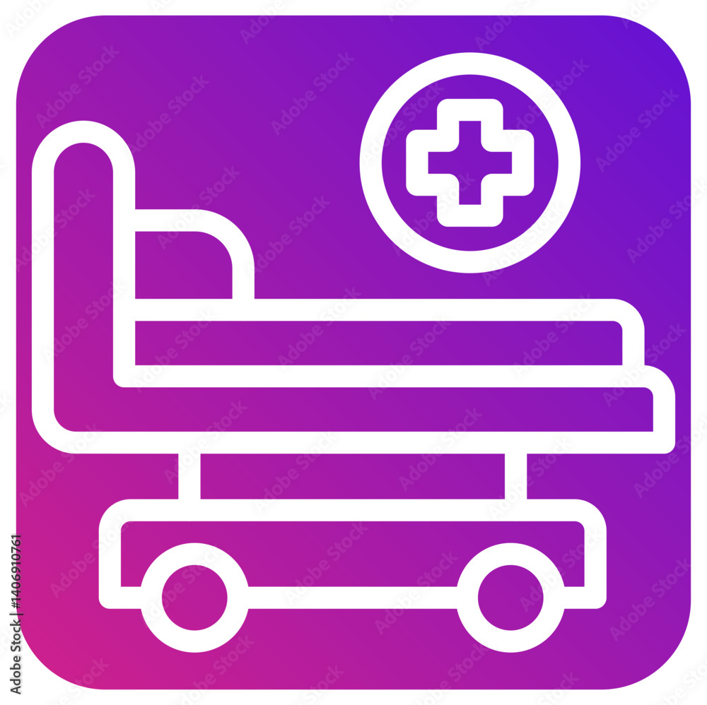 Bed Vector Icon Design Illustration Bed Vector Icon Design Illustration