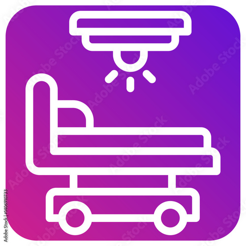 Operating Room Vector Icon Design Illustration
