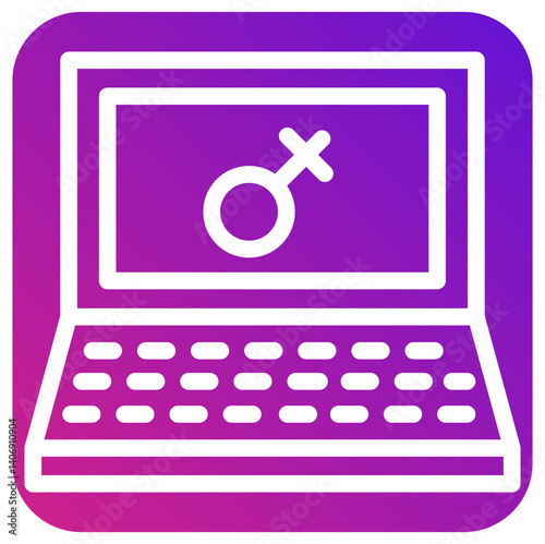 Female Vector Icon Design Illustration