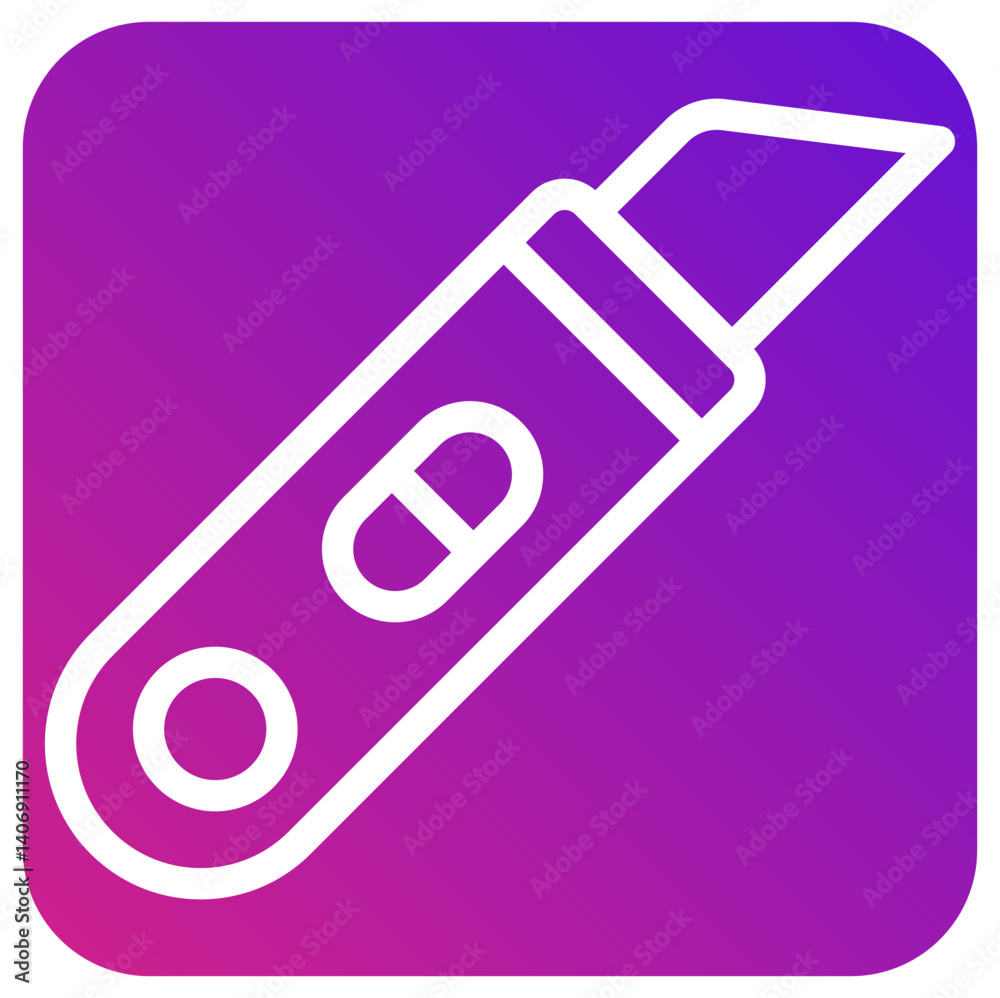 Paper Cutter Vector Icon Design Illustration Paper Cutter Vector Icon Design Illustration