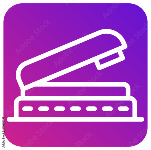 Stapler Vector Icon Design Illustration