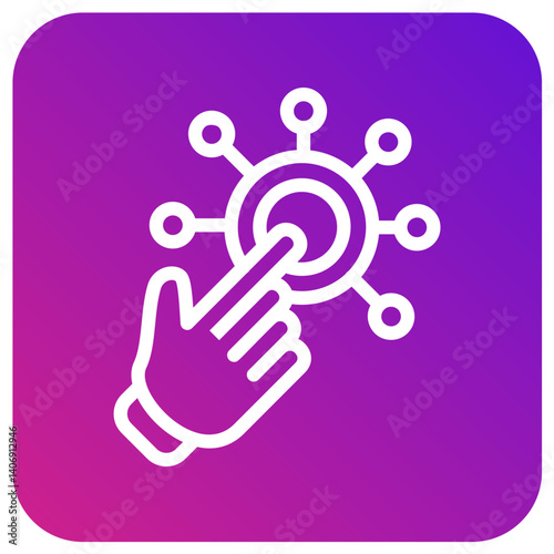 Interaction Vector Icon Design Illustration