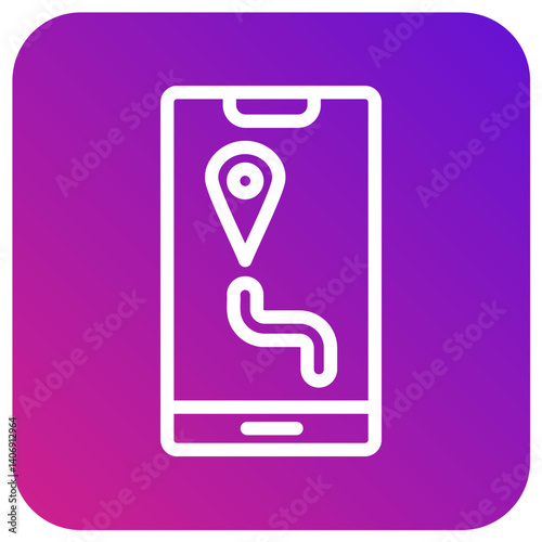 Maps Vector Icon Design Illustration