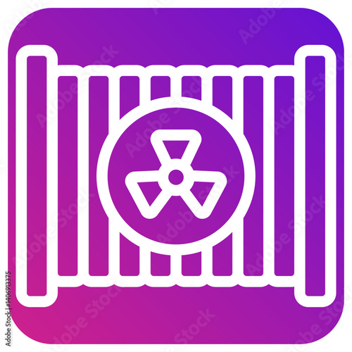 Radiator Vector Icon Design Illustration