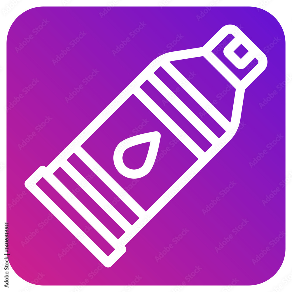 Paint Tube Vector Icon Design Illustration Paint Tube Vector Icon Design Illustration