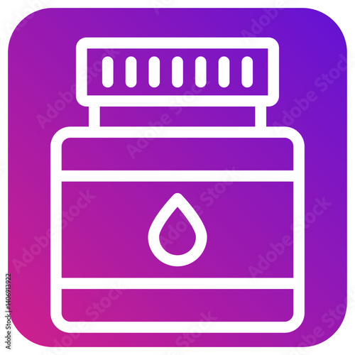 Ink Vector Icon Design Illustration