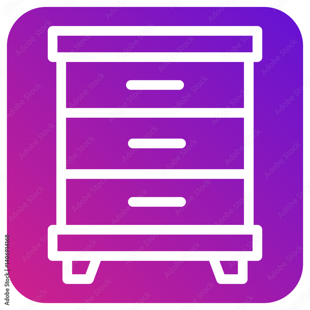 Cabinet Vector Icon Design Illustration Cabinet Vector Icon Design Illustration