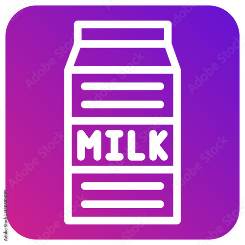 Milk Vector Icon Design Illustration