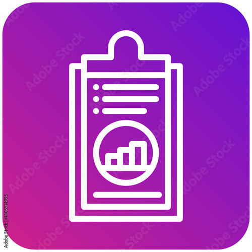 Strategy Vector Icon Design Illustration