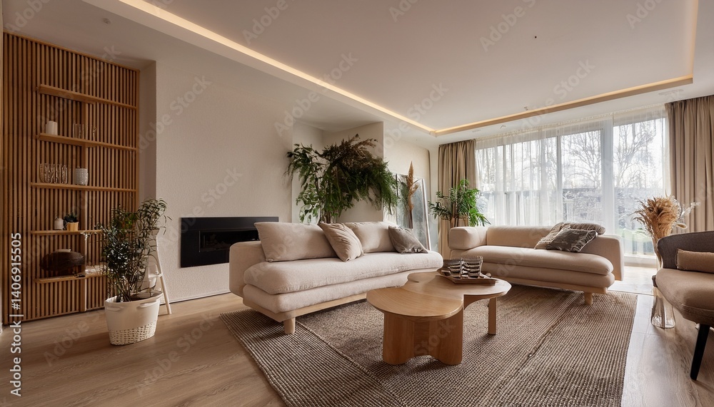 Fototapeta premium modern living room