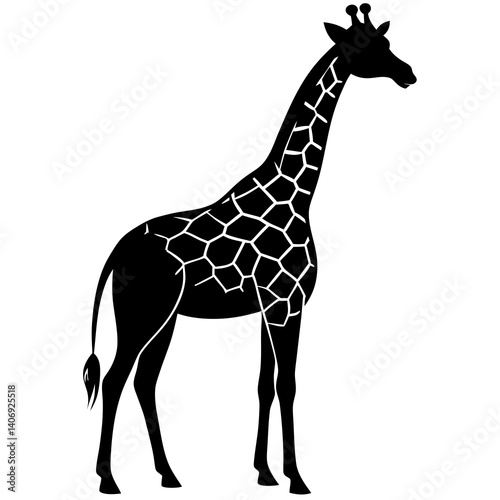 giraffe vector illustration