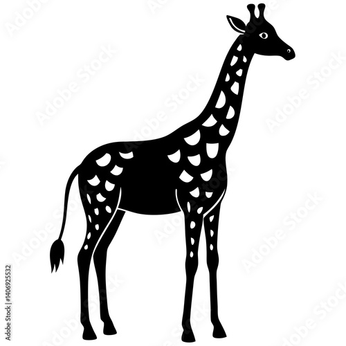 giraffe vector illustration