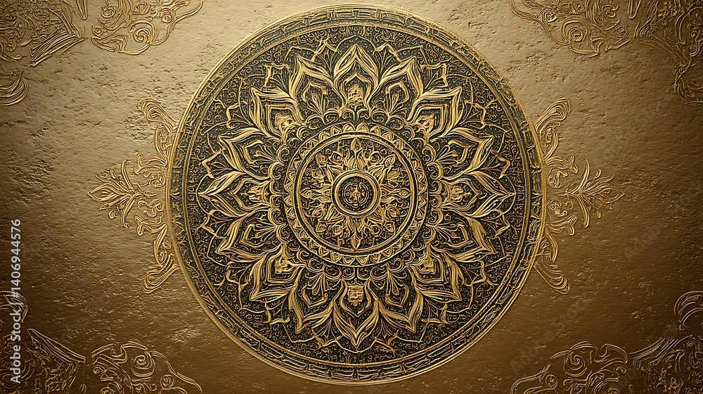 A richly textured background with an intricate pattern	