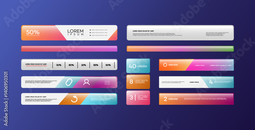 Web UI-UX design, web development concept. Web design, application design and web building on purple background.