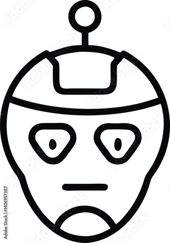 illustration, minimalist, black and white, UFO, hovering, spaceship, sky, landscape, line art

