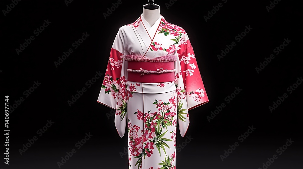 Kimono Display Studio Shot Kimono Display Studio Shot