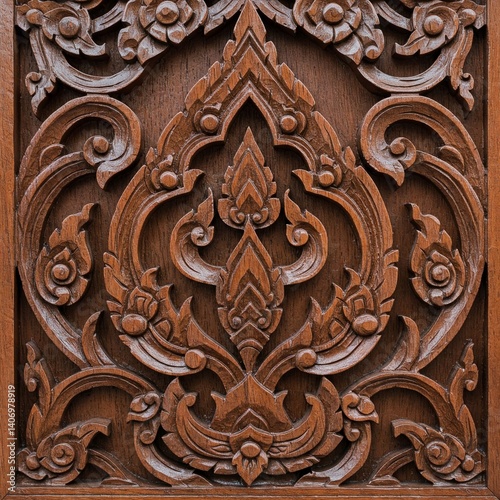 old wooden door