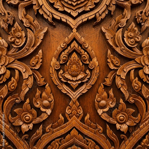 thai style wood