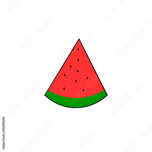 watermelon vector illustration