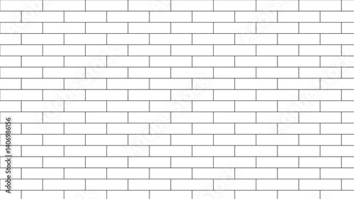 White brick wall background pattern . vector empty stucco masonry pavement floor and wall limestone brickwork concrete texture. building architecture brick wall concrete abstract backgrounds .