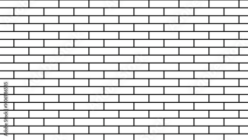White brick wall background pattern . vector empty stucco masonry pavement floor and wall limestone brickwork concrete texture. building architecture brick wall concrete abstract backgrounds .