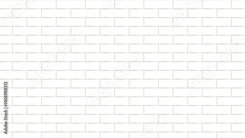 White brick wall background pattern . vector empty stucco masonry pavement floor and wall limestone brickwork concrete texture. building architecture brick wall concrete abstract backgrounds .