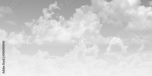 A Dark, Stormy Sky. Vector illustration.