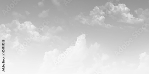 Photo of beautiful cloudy sky with gray cumulus clouds. Background of dark clouds. Vector illustration.