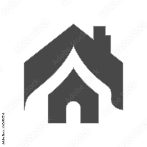 house icon on white background