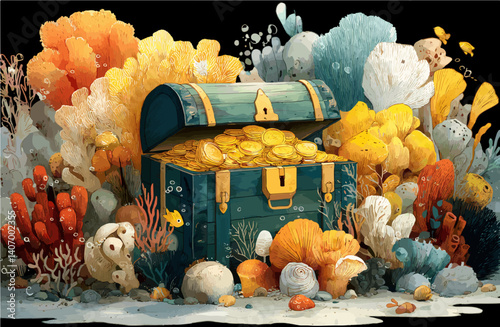 Treasure Under the Sea: A Hidden Gem in Coral Reefs
