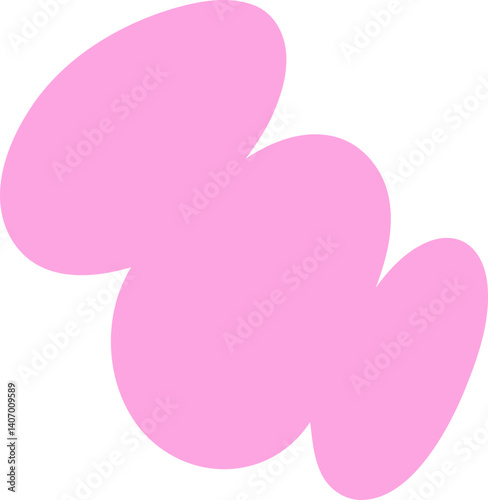 Pink Zigzag Abstract Design