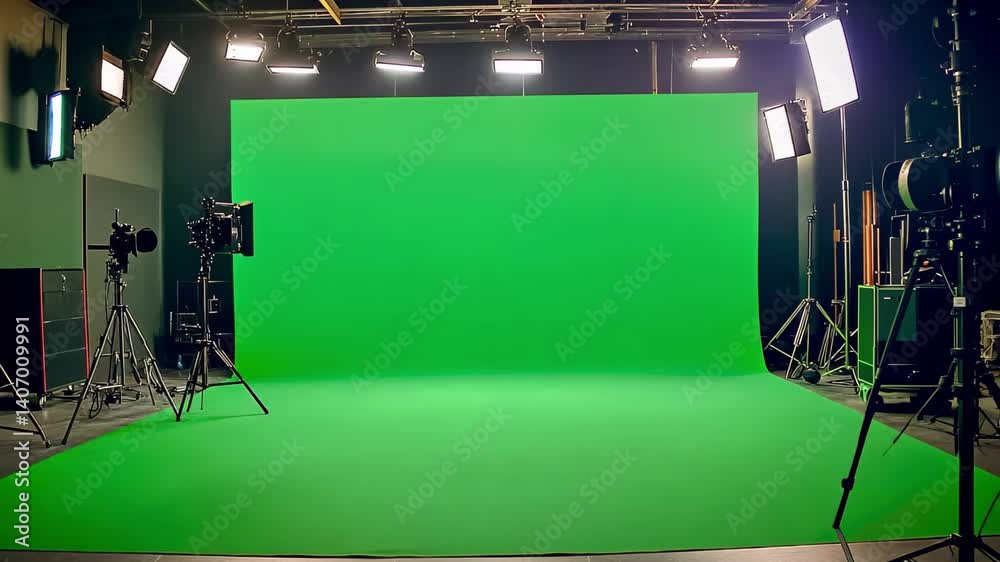 Back to school green screen video letter template for creative projects and announcements, Back to school green screen, Video letter template design concept for intro