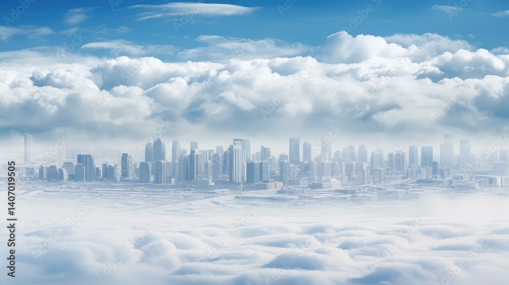 Fototapeta premium s snow cloud